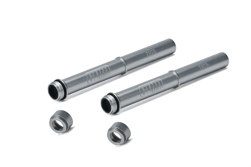 Aluminum 7075 Fork Tube Set For Losi 1:4 Promoto-Mx Motorcycle Dirt Bike Rtr Fxr Los06000 Los06002 Upgrades - Silver 1