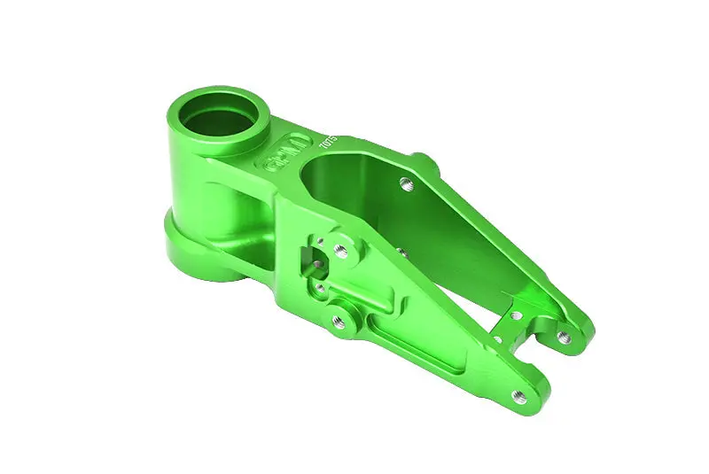Aluminum 7075 Front Bulkhead For Losi 1:4 Promoto-Mx Motorcycle Dirt Bike Rtr Los06000 Los06002 Upgrades - Green 1