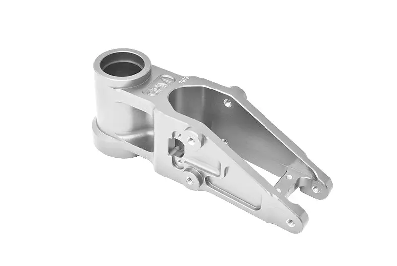 Aluminum 7075 Front Bulkhead For Losi 1:4 Promoto-Mx Motorcycle Dirt Bike Rtr Los06000 Los06002 Upgrades - Silver 1