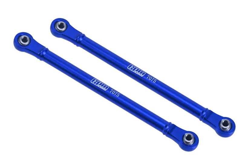 Aluminum 7075 Front Steering Link Rod For Traxxas 1:7 Unlimited Desert Racer Udr Pro-Scale 4X4 85086-4 85076-4 Upgrade Parts - Blue 1
