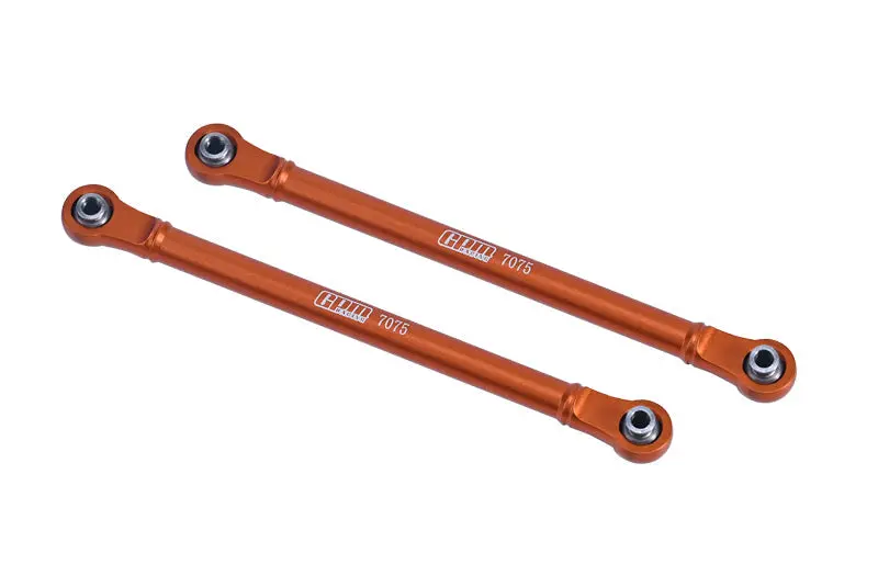 Aluminum 7075 Front Steering Link Rod For Traxxas 1:7 Unlimited Desert Racer Udr Pro-Scale 4X4 85086-4 85076-4 Upgrade Parts - Orange 1