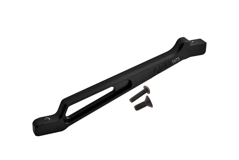 Aluminum 7075 Front Steering Support Mount For Arrma 1:8 Kraton 6S / Typhon 6S / Outcast 6S / Notorious 6S / 1:10 Senton 6S Upgrade Parts - Black 1