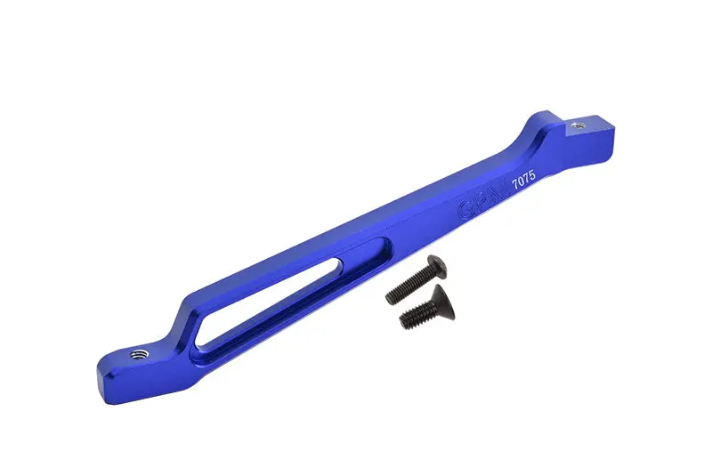 Aluminum 7075 Front Steering Support Mount For Arrma 1:8 Kraton 6S / Typhon 6S / Outcast 6S / Notorious 6S / 1:10 Senton 6S Upgrade Parts - Blue 1
