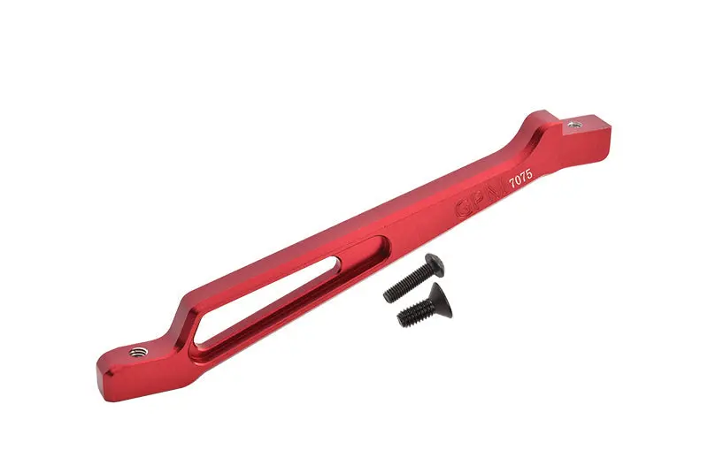 Aluminum 7075 Front Steering Support Mount For Arrma 1:8 Kraton 6S / Typhon 6S / Outcast 6S / Notorious 6S / 1:10 Senton 6S Upgrade Parts - Red 1