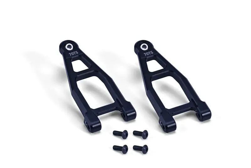 Aluminum 7075 Front Upper Suspension Arms For Tamiya 1:10 R/C 58719 Bbx Bb-01 Upgrade Parts - Black 1
