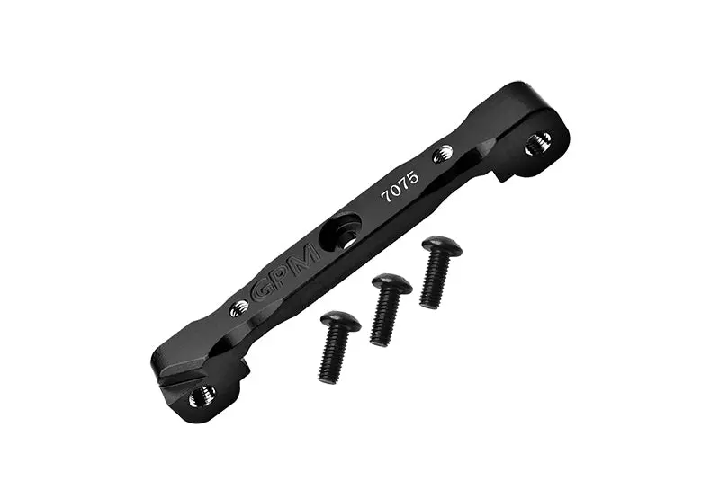 Aluminum 7075 Front Upper Suspension Mount For Arrma 1:8 Kraton / Outcast / Talion / Typhon / Notorious / 1:7 Infraction / Limitless  / Mojave / Fireteam / Felony Upgrade Parts - Black 1
