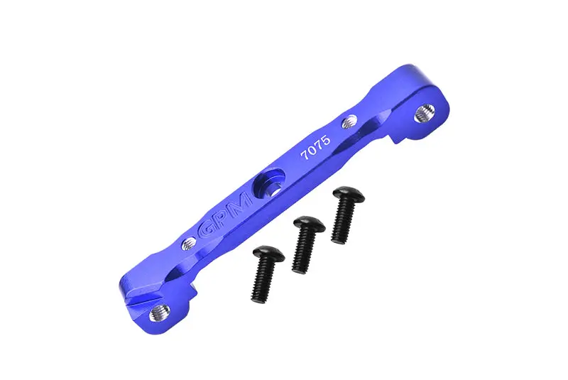 Aluminum 7075 Front Upper Suspension Mount For Arrma 1:8 Kraton / Outcast / Talion / Typhon / Notorious / 1:7 Infraction / Limitless  / Mojave / Fireteam / Felony Upgrade Parts - Blue 1