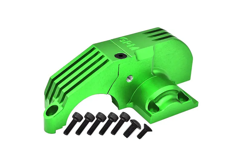 Aluminum 7075 Main Gear Cover For Traxxas 1:10 4Wd Maxx 89076-4 / 4Wd Maxx With Widemaxx 89086-4 / 1:8 4Wd Maxx Slash 6S 102076-4 Upgrades - Green 1