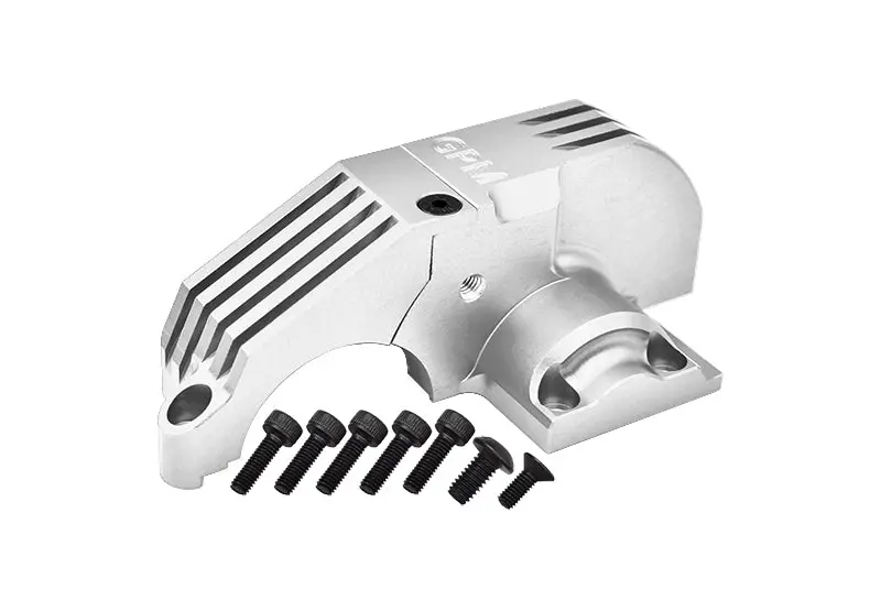 Aluminum 7075 Main Gear Cover For Traxxas 1:10 4Wd Maxx 89076-4 / 4Wd Maxx With Widemaxx 89086-4 / 1:8 4Wd Maxx Slash 6S 102076-4 Upgrades - Silver 1