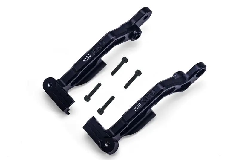 Aluminum 7075 Rear Body Post Fixed Mount For Arrma 1:7 4Wd Infraction 6S / Limitless All-Road / Infraction 6S V2 / Limitless V2 Upgrade Parts - Black 1