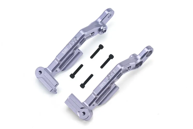 Aluminum 7075 Rear Body Post Fixed Mount For Arrma 1:7 4Wd Infraction 6S / Limitless All-Road / Infraction 6S V2 / Limitless V2 Upgrade Parts - Silver 1