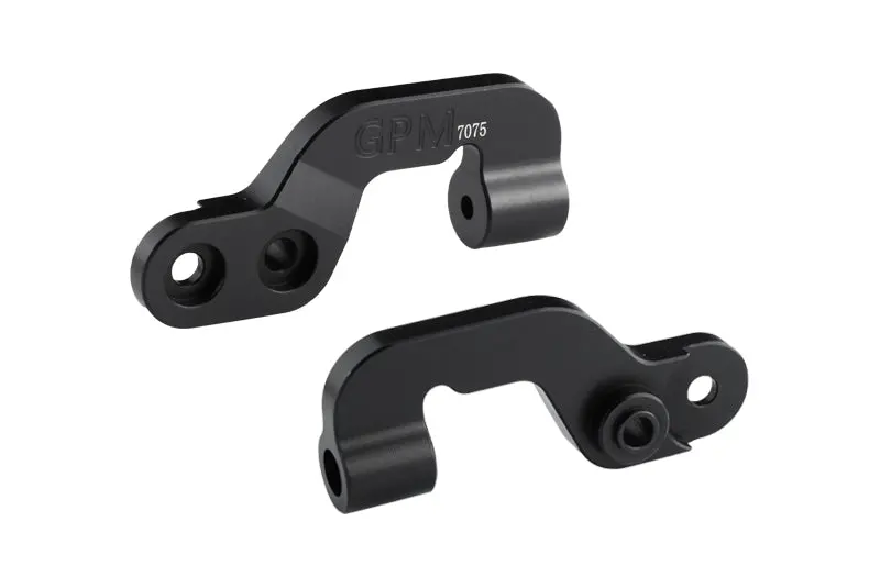 Aluminum 7075 Rear Brace Mount Set For Arrma 1:7 Mojave 4Wd Exb / Mojave 6S / Mojave 6S V2 / Fireteam 6S / Big Rock 6S Upgrade Parts - Black 1