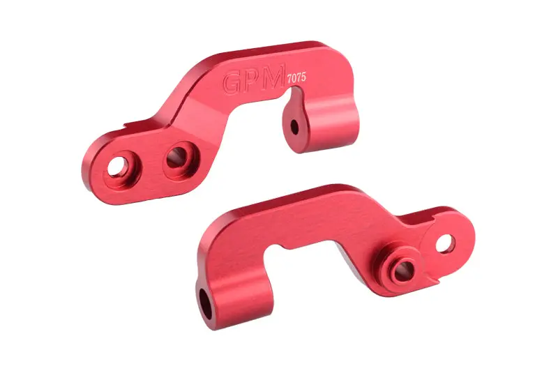 Aluminum 7075 Rear Brace Mount Set For Arrma 1:7 Mojave 4Wd Exb / Mojave 6S / Mojave 6S V2 / Fireteam 6S / Big Rock 6S Upgrade Parts - Red 1