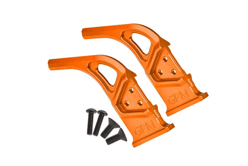 Aluminum 7075 Rear Diffuser Supports For Arrma 1:7 Infraction 6S / Limitless All-Road / Infraction V2 / Limitless V2 /Felony 6S Upgrades - Gold 1