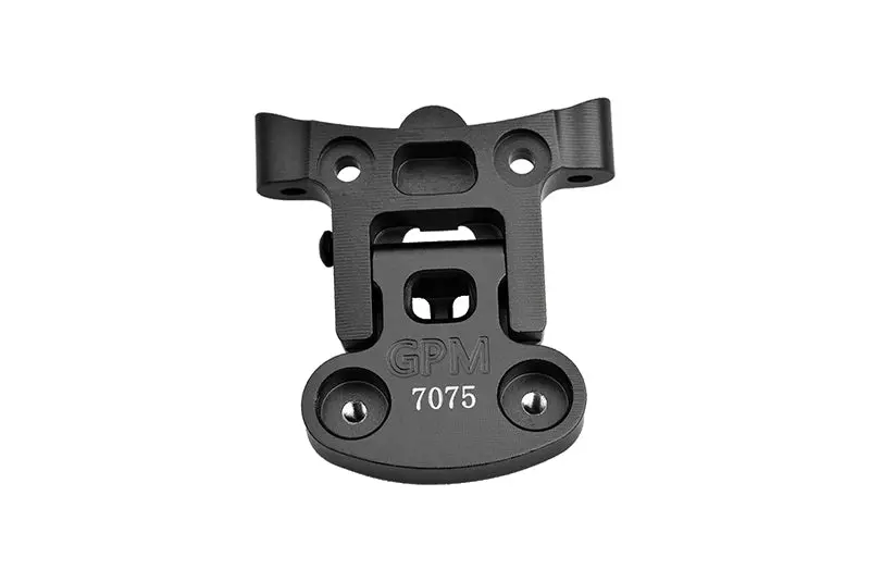 Aluminum 7075 Rear Fender Mount Set For Losi 1:4 Promoto Mx Motorcycle Dirt Bike Rtr Fxr Los06000 Los06002 Upgrades - Black 1