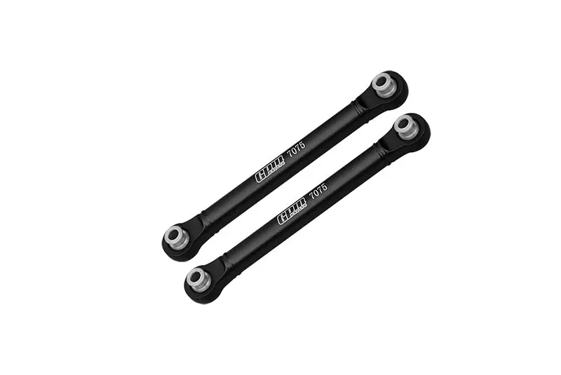 Aluminum 7075 Rear Link Rod For Arrma 1/10 Gorgon 4X2 Mega 550 Brushed Monster Truck-Ara3230 Upgrades - Black 1