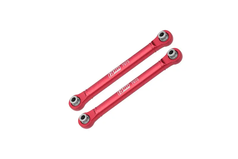 Aluminum 7075 Rear Link Rod For Arrma 1/10 Gorgon 4X2 Mega 550 Brushed Monster Truck-Ara3230 Upgrades - Red 1