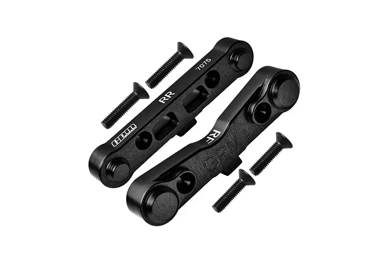 Aluminum 7075 Rear Lower Suspension Mount For Arrma 1:8 Kraton / Outcast / Talion / Typhon / Notorious / Kraton Exb / Talion Exb / 1:7 Infraction / Limitless / Mojave / Mojave Exb / Felony - Black 1