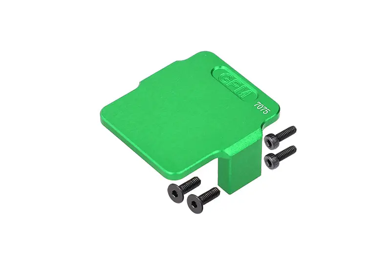 Aluminum 7075 Servo Mount / Radio Deck For Standalone Esc / Receiver For Arrma 1/18 Granite Grom Mega 380 Brushed 4X4 Monster Truck Ara2102 Upgrade Parts - Green 1
