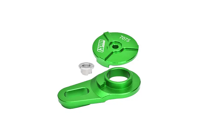 Aluminum 7075 Servo Saver Assembly 23T For Losi 1:4 Promoto-Mx Motorcycle Dirt Bike Rtr Los06000 Los06002 Upgrades - Green 1
