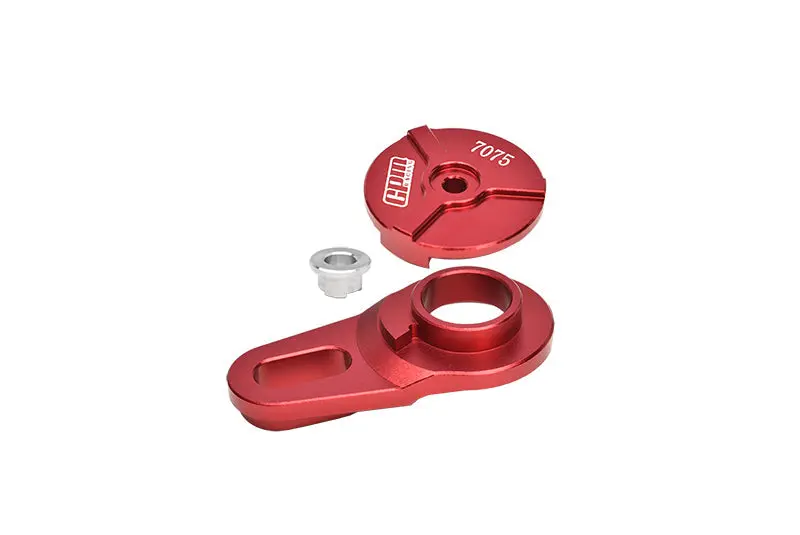 Aluminum 7075 Servo Saver Assembly 25T For Losi 1:4 Promoto-Mx Motorcycle Dirt Bike Rtr Los06000 Los06002 Upgrades - Red 1