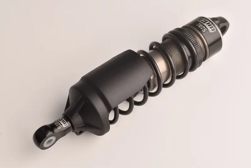 Aluminum 7075 Shock End Hardware For Losi 1:4 Promoto Mx Motorcycle Dirt Bike Rtr Fxr Los06000 Los06002 Upgrades - Silver 2
