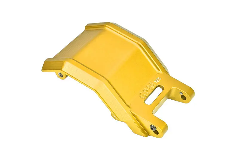 Aluminum 7075 Skid Plate For Losi 1:4 Promoto Mx Motorcycle Dirt Bike Rtr Fxr Los06000 Los06002 Upgrade Parts - Gold 1