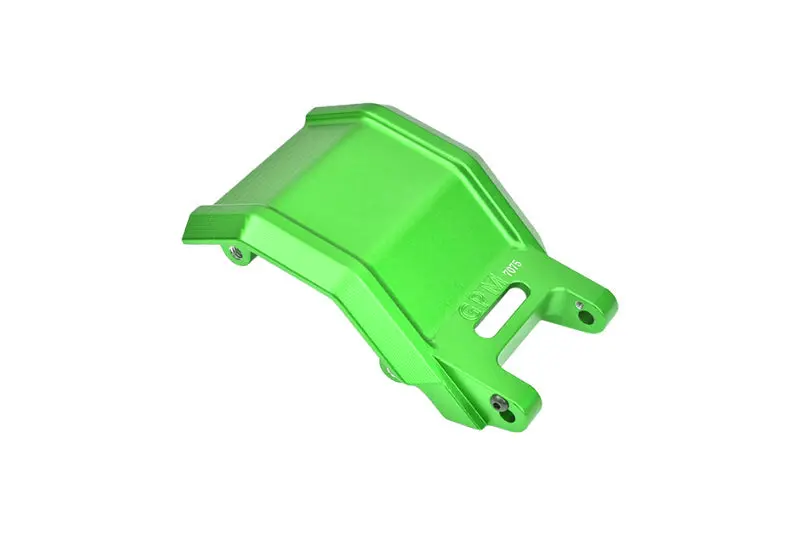 Aluminum 7075 Skid Plate For Losi 1:4 Promoto Mx Motorcycle Dirt Bike Rtr Fxr Los06000 Los06002 Upgrade Parts - Green 1