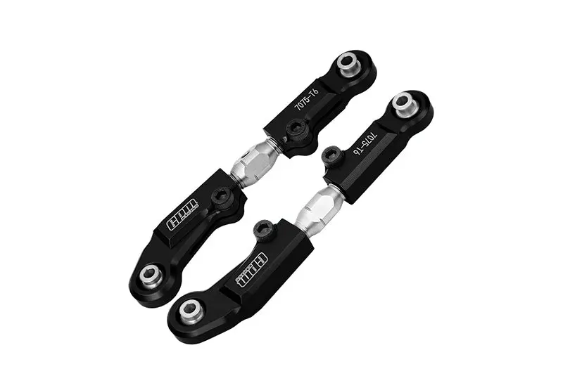 Aluminum 7075 + Stainless Steel Front Camber Links For Tekno 1/10 Mt410 2.0 4X4 Pro Monster Truck-Tkr9501 Upgrade Parts - Black 1