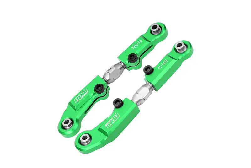 Aluminum 7075 + Stainless Steel Front Camber Links For Tekno 1/10 Mt410 2.0 4X4 Pro Monster Truck-Tkr9501 Upgrade Parts - Green 1