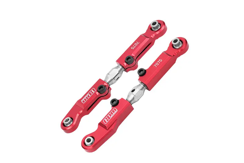 Aluminum 7075 + Stainless Steel Rear Camber Links For Tekno 1/10 Mt410 2.0 4X4 Pro Monster Truck-Tkr9501 Upgrade Parts - Red 1