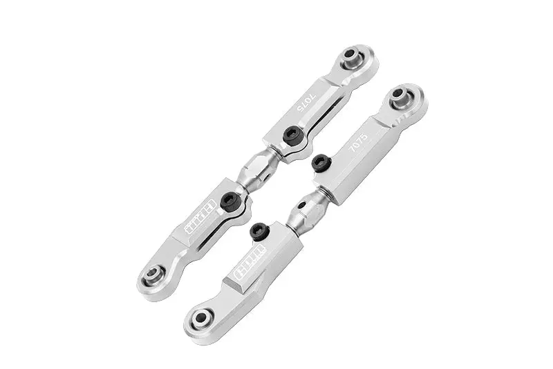 Aluminum 7075 + Stainless Steel Rear Camber Links For Tekno 1/10 Mt410 2.0 4X4 Pro Monster Truck-Tkr9501 Upgrade Parts - Silver 1