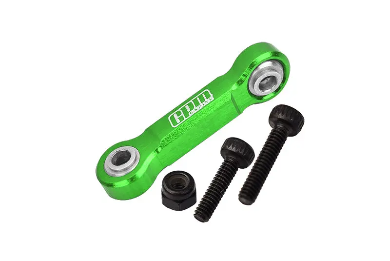 Aluminum 7075 Steering Drag Link For Losi 1/18 Mini Lmt 4X4 Brushed Monster Truck Rtr-Los01026 Upgrade Parts - Green 1