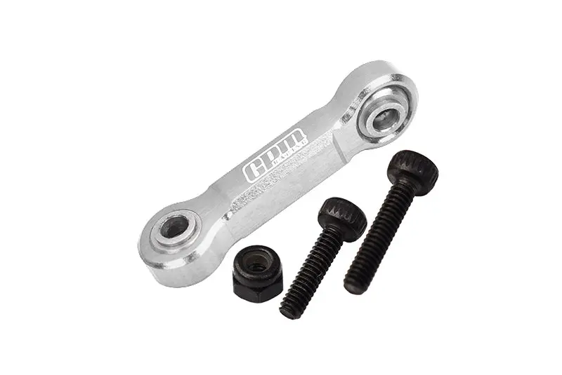 Aluminum 7075 Steering Drag Link For Losi 1/18 Mini Lmt 4X4 Brushed Monster Truck Rtr-Los01026 Upgrade Parts - Silver 1