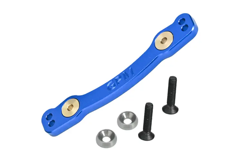 Aluminum 7075 Steering Rack For Arrma 1:8 Kraton / Talion / Typhon / Notorious / Outcast / 1:7 Infraction / Limitless / Mojave / Fireteam / Felony Upgrades - Blue 1