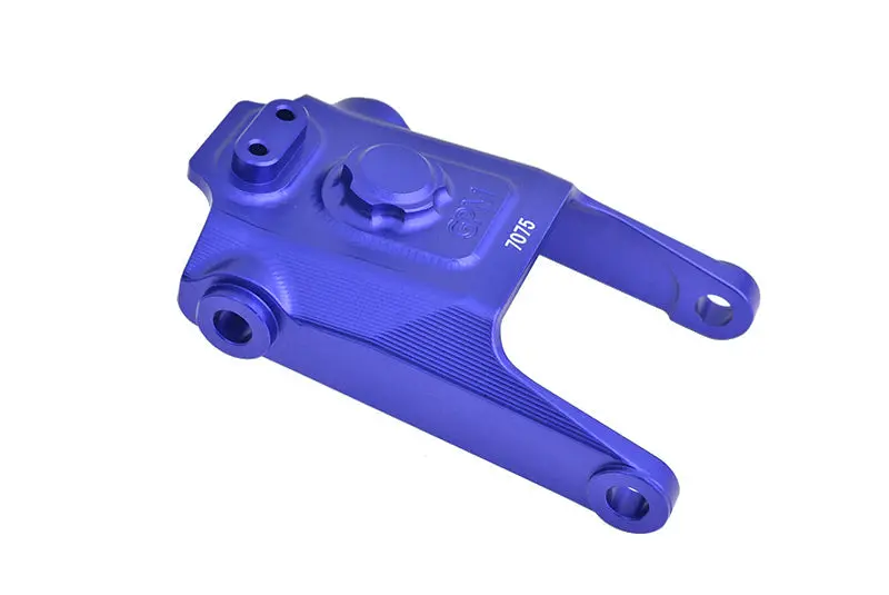 Aluminum 7075 Steering Servo Protector Plate For Losi 1:4 Promoto Mx Motorcycle Dirt Bike Rtr Fxr Los06000 Los06002 Upgrades - Blue 1