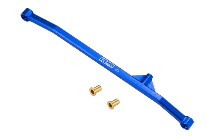 Aluminum 7075 Steering Tie Rod For Losi 1/18 Mini Lmt 4X4 Brushed Monster Truck Rtr-Los01026 Upgrade Parts - Blue 1