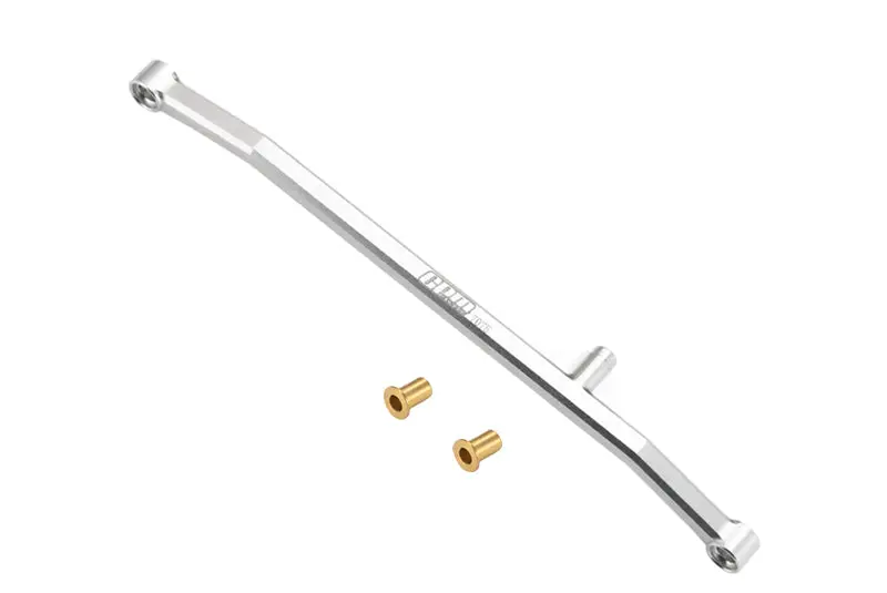 Aluminum 7075 Steering Tie Rod For Losi 1/18 Mini Lmt 4X4 Brushed Monster Truck Rtr-Los01026 Upgrade Parts - Silver 1
