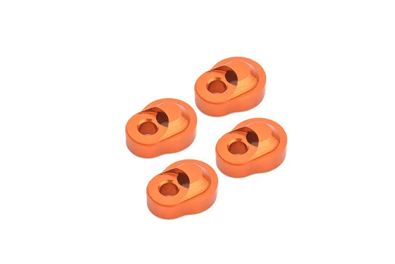 Aluminum 7075 Suspension Pin Retainer For Traxxas 1:5 X Maxx 6S / X Maxx 8S / Xrt 8S Monster Truck Upgrades - Orange 1