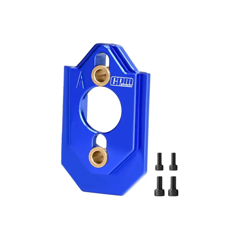Aluminum 7075-T6 Alloy Adjustable Motor Mount For Arrma 1:16 Quake Grom / Gorgon Grom Brushed Monster Truck Upgrades - Blue 1