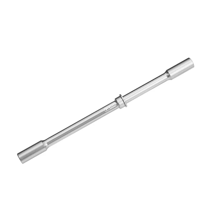 Aluminum 7075-T6 Alloy Center Drive Shaft For Traxxas Mini Rally Vxl Ford Rs200-108046-1 Upgrades - Silver 1