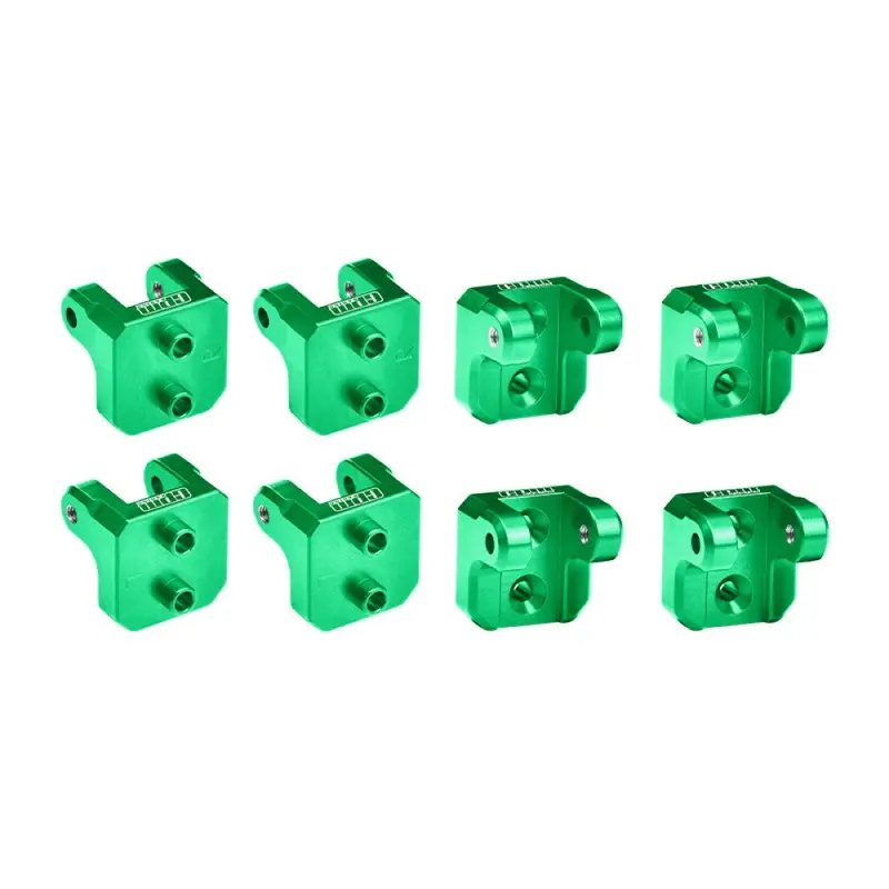 Aluminum 7075-T6 Alloy Front And Rear Upper Shock Mount For Losi 1/8 Lmt 2.0 Grave Digger 4X4 Solid Axle Brushless Monster Truck-Los04028 Upgrades - Green 1