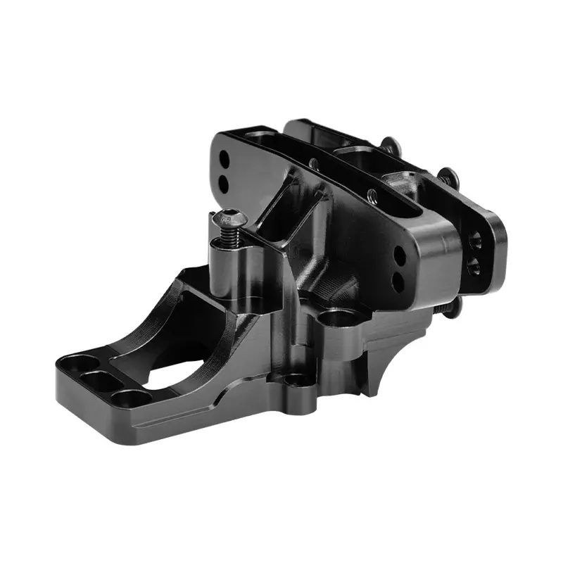Aluminum 7075-T6 Alloy Front Brake Calipers (Left & Right) For Traxxas 1/6 Funco Pro Scale 2Wd Sand Car 8S-109076-4 Upgrades - Black 1