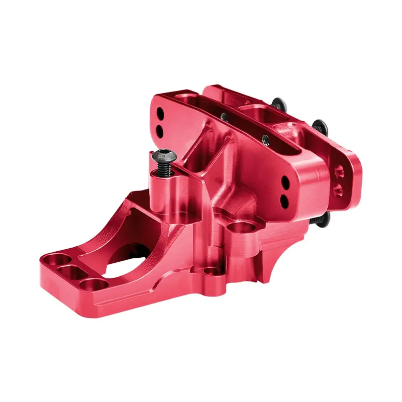 Aluminum 7075-T6 Alloy Front Brake Calipers (Left & Right) For Traxxas 1/6 Funco Pro Scale 2Wd Sand Car 8S-109076-4 Upgrades - Red 1