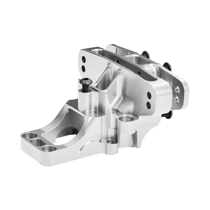 Aluminum 7075-T6 Alloy Front Brake Calipers (Left & Right) For Traxxas 1/6 Funco Pro Scale 2Wd Sand Car 8S-109076-4 Upgrades - Silver 1