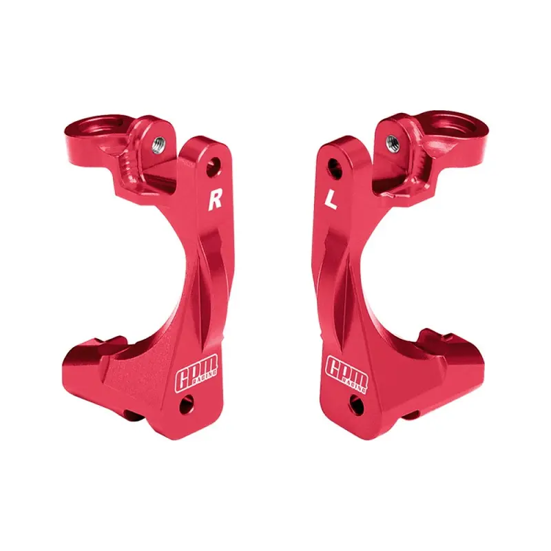 Aluminum 7075-T6 Alloy Front C Hub For Traxxas 1:8 Jato 4X4 Vxl Brushless Buggy Upgrades - Red 1