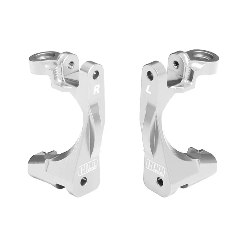 Aluminum 7075-T6 Alloy Front C Hub For Traxxas 1:8 Jato 4X4 Vxl Brushless Buggy Upgrades - Silver 1