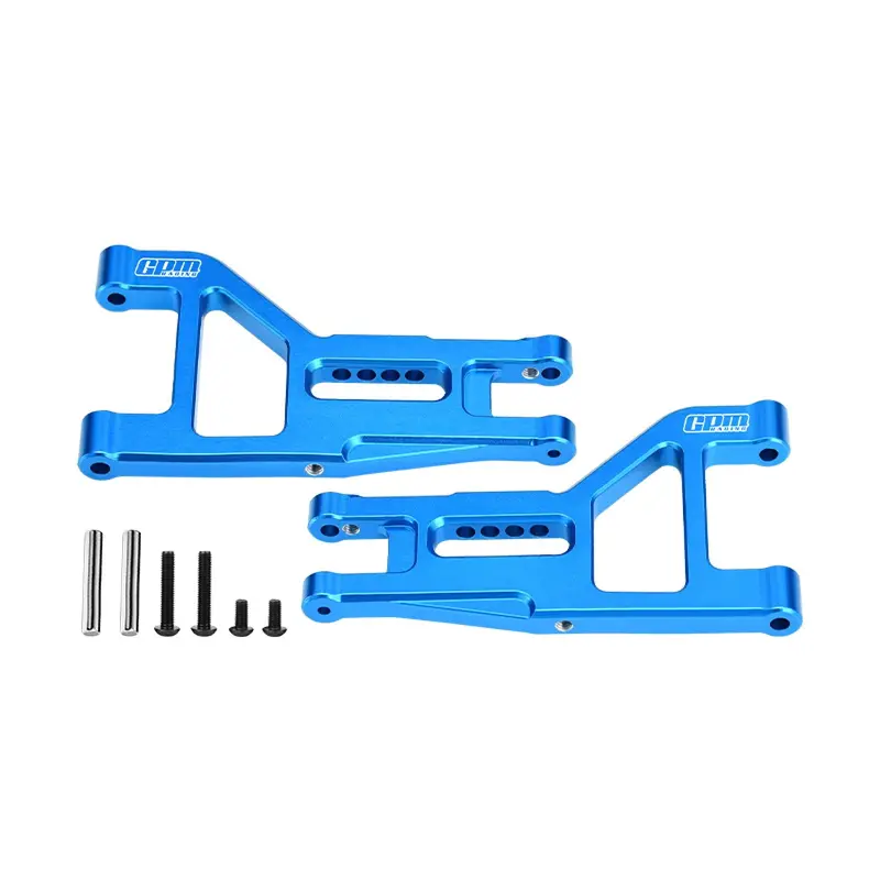 Aluminum 7075-T6 Alloy Front Lower Suspension Arms For Tamiya 1:10 Dt-04 R/C Fighter Nxgen-58741 Upgrades - Sky Blue 1
