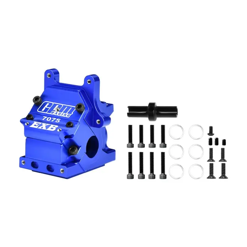 Aluminum 7075-T6 Alloy Front Or Rear Gear Box For Arrma 1:8 Kraton 6S / Talion / Outcast / Typhon / Notorious / 1:7 Mojave 6S / Big Rock / Infraction / 1/:0 Senton - Blue 1