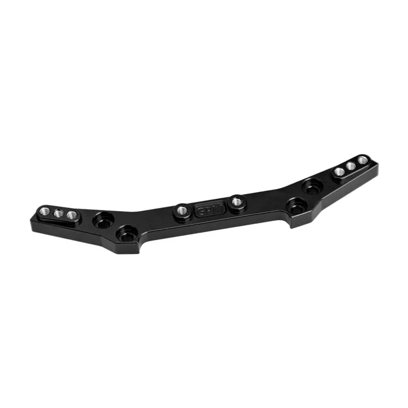 Aluminum 7075-T6 Alloy Front Or Rear Shock Tower For Tamiya 1:10 Dt-04 R/C Fighter Nxgen-58741 Upgrades - Black 1